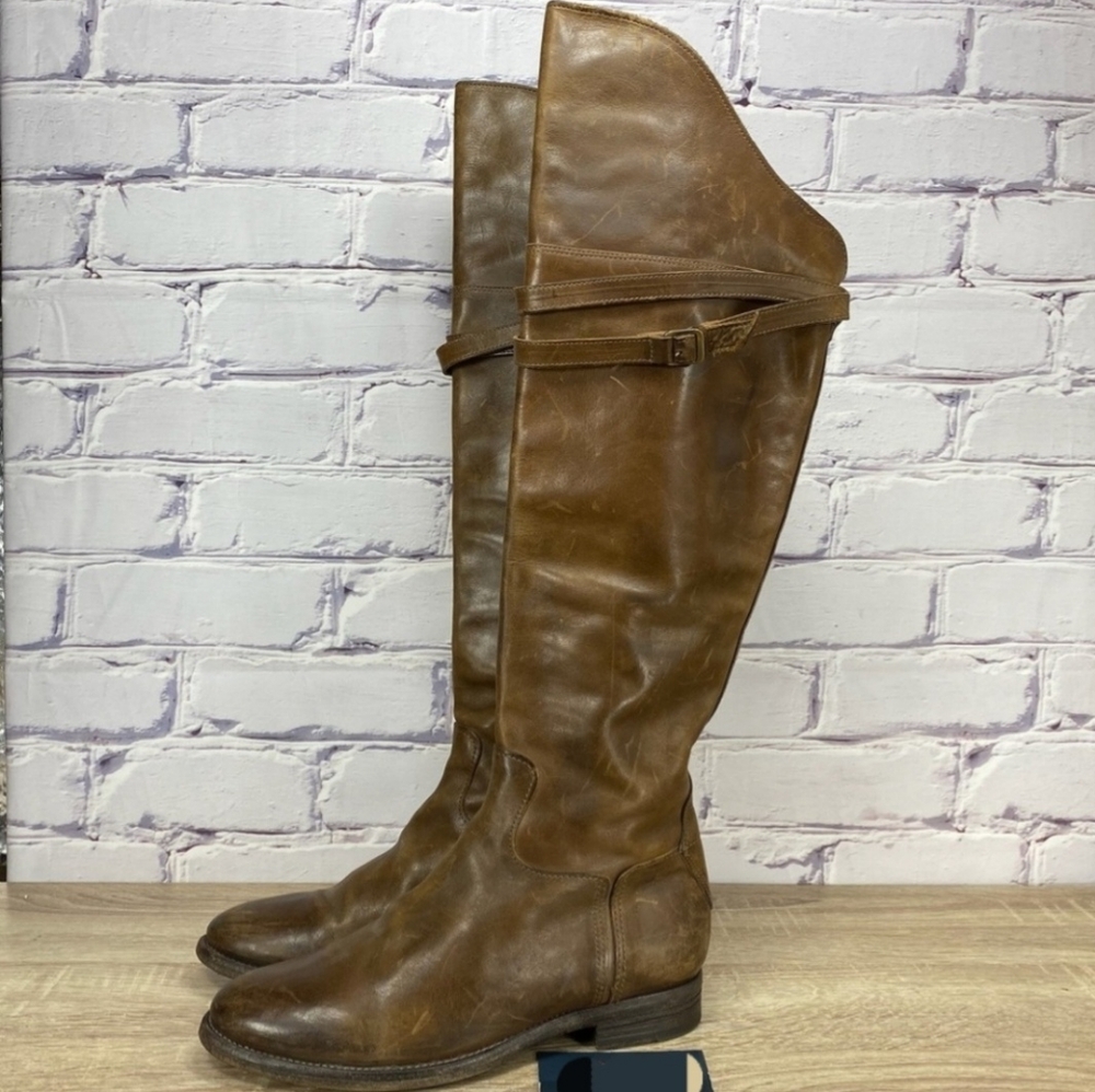 💯 N.D.C. Handmade Gerda Over Knee leather riding boots